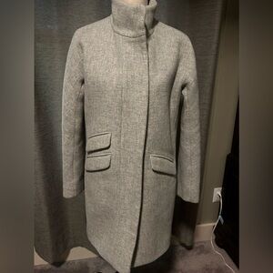 J Crew wool stadium cloth coat